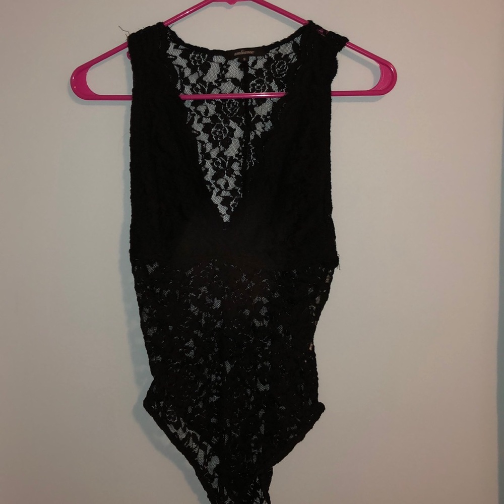 Black Lace Bodysuit